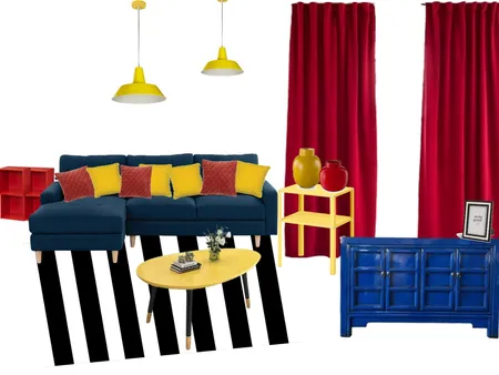 Memphis Room Interior Design Mood Board by Meleena17 on Style Sourcebook