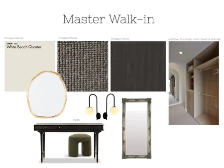 Master Walk in Interior Design Mood Board by soriyacharlie on Style Sourcebook