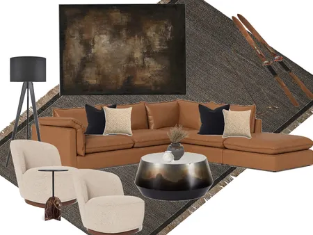 Nanango ski chalet - Main living room Interior Design Mood Board by tlaws on Style Sourcebook