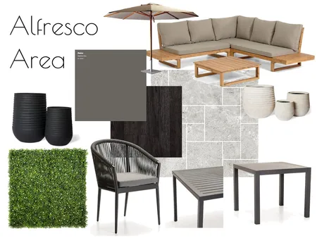 alfresco area UM Barber shop Interior Design Mood Board by jencato on Style Sourcebook