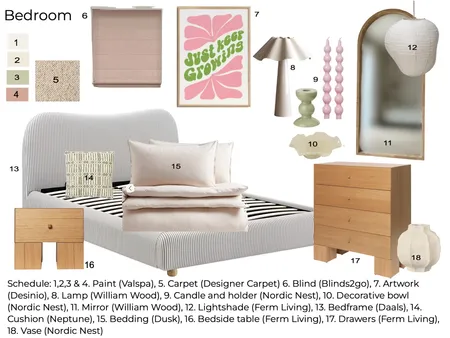 Bedroom Interior Design Mood Board by ehornby13 on Style Sourcebook