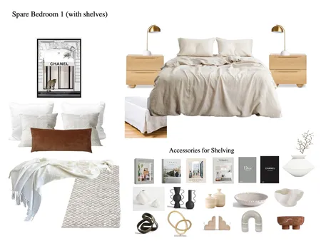 Spare Bedroom 1 Interior Design Mood Board by Ambleside Styling on Style Sourcebook