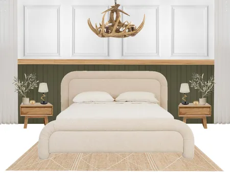 Modern Farmhouse Bedroom Interior Design Mood Board by Claudialee00 on Style Sourcebook