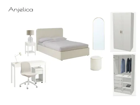 Anjelica's Room Interior Design Mood Board by susannehomann1973@gmail.com on Style Sourcebook