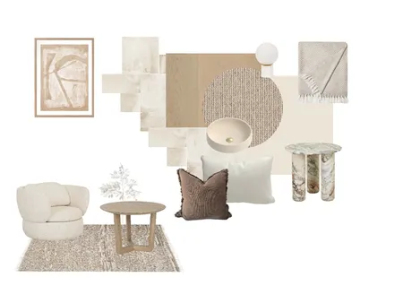 Beige Interior Design Mood Board by mrfinteriors on Style Sourcebook