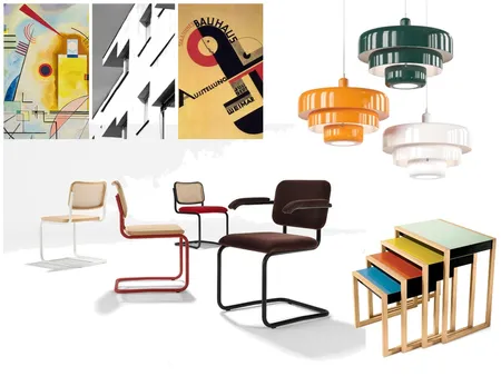 bauhaus Interior Design Mood Board by ntocikova@gmail.com on Style Sourcebook