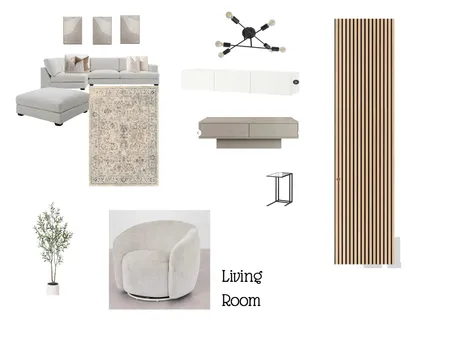 LIVING Interior Design Mood Board by Davine on Style Sourcebook