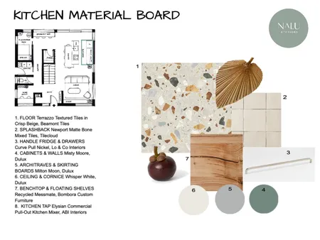 Kitchen Material Board Interior Design Mood Board by Prissilla Rademakers on Style Sourcebook