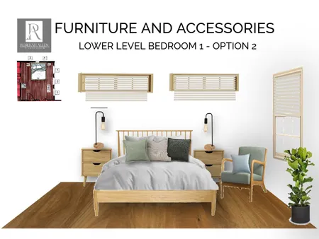 Lower Level Bedroom 1 Option 2 Interior Design Mood Board by Rebekah A on Style Sourcebook