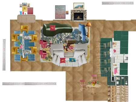 Great Room Space Planning Scale Interior Design Mood Board by dl2407 on Style Sourcebook