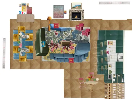Great Room Space Planning Scale Interior Design Mood Board by dl2407 on Style Sourcebook
