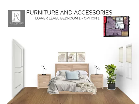 Lower Level Bedroom 2 - Option 1 Interior Design Mood Board by Rebekah A on Style Sourcebook