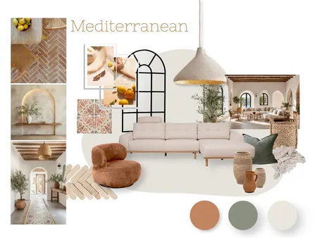 Module 3 Mediterranean style Interior Design Mood Board by NoaJoubert on Style Sourcebook