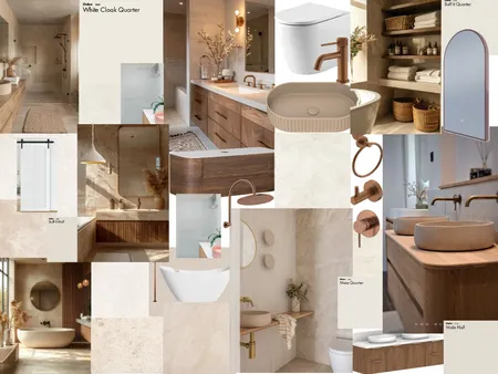 Master Bathroom & Powder rooms Interior Design Mood Board by JSM on Style Sourcebook