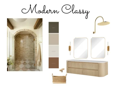C.Faught Bathroom Classy Modern Interior Design Mood Board by alexnihmey on Style Sourcebook