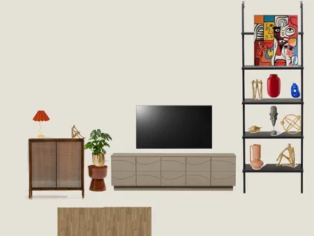 Mur TV compo bibliothèque Interior Design Mood Board by Farah.d on Style Sourcebook