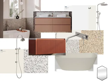 Main Bathroom Interior Design Mood Board by emmabvsc17@gmail.com on Style Sourcebook