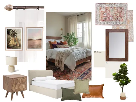Bedroom 1 Interior Design Mood Board by Makarsha on Style Sourcebook