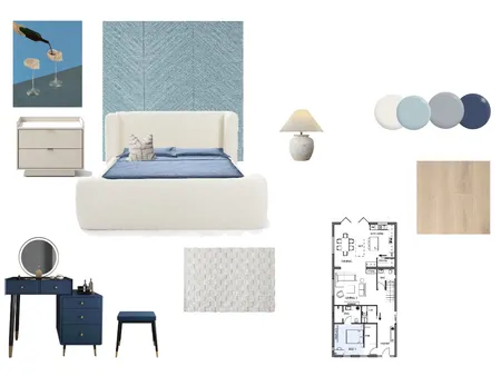 Bedroom Sample Board Interior Design Mood Board by Riya G on Style Sourcebook