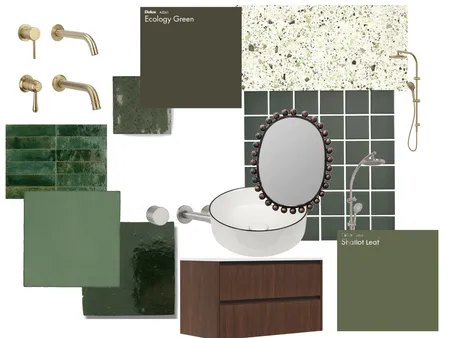 Ensuite green Interior Design Mood Board by emmabvsc17@gmail.com on Style Sourcebook
