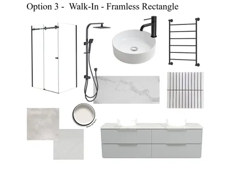 Option 2 - Framless Rectangle Interior Design Mood Board by kshaw on Style Sourcebook