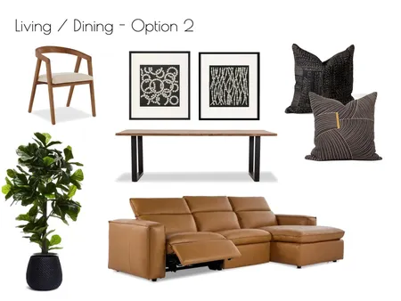 Living / Dining - Option 2 Interior Design Mood Board by alicia@doerrinteriors.com.au on Style Sourcebook