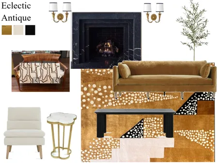 Eclectic Antique Interior Design Mood Board by Maegan Perl Designs on Style Sourcebook