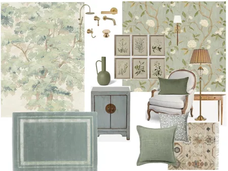 Ebrahim Main Bed Interior Design Mood Board by gw@georgiewebber.co.za on Style Sourcebook