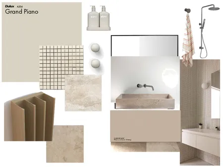 Chic Ensuite Interior Design Mood Board by Zarper Interiors on Style Sourcebook