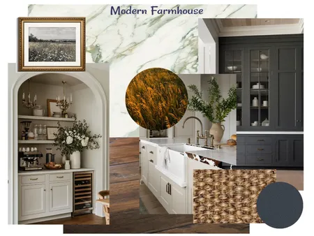 Modern Farmhouse Interior Design Mood Board by KVSRAINA on Style Sourcebook