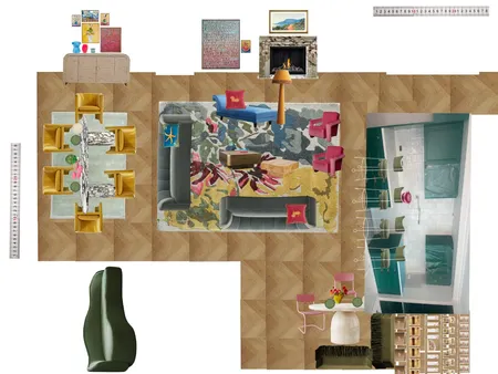 Great Room Space Planning Scale Interior Design Mood Board by dl2407 on Style Sourcebook
