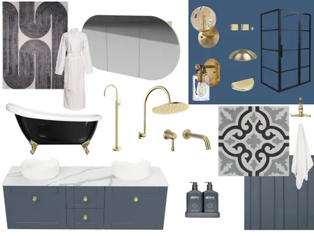 BLUE Interior Design Mood Board by Cizzle on Style Sourcebook