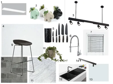 Kitchen Sample Board Interior Design Mood Board by DaniëlleVeggieVamp on Style Sourcebook