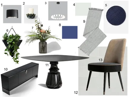 Dining room sample board Interior Design Mood Board by DaniëlleVeggieVamp on Style Sourcebook