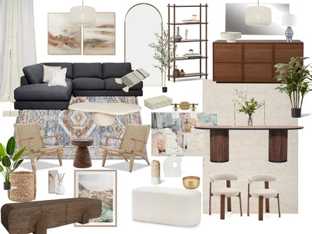 LIVING ROOM Interior Design Mood Board by MarianaVieira on Style Sourcebook