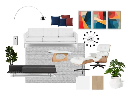 Livingroom-MidCentury Interior Design Mood Board by patthariya on Style Sourcebook