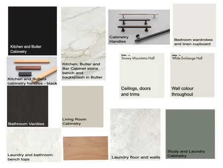 Dulwich Hill Cabinetry Finishes Interior Design Mood Board by Savannah Interior Design on Style Sourcebook