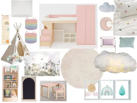 DISEÑO NIÑA 5 AÑOS Interior Design Mood Board by Studiohomeluxury on Style Sourcebook
