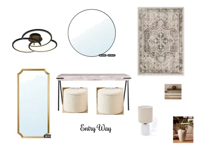 Entry way Interior Design Mood Board by Davine on Style Sourcebook