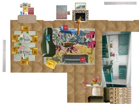 Great Room Space Planning Scale Interior Design Mood Board by dl2407 on Style Sourcebook