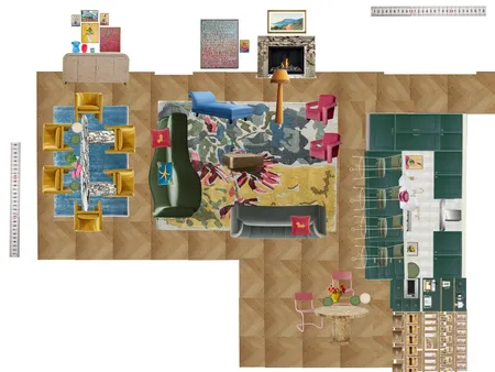 Great Room Space Planning Scale Interior Design Mood Board by dl2407 on Style Sourcebook