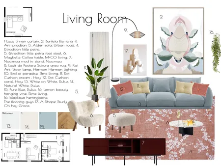livingroom Interior Design Mood Board by MSP Styling & Design on Style Sourcebook