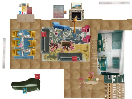 Great Room Space Planning Scale Interior Design Mood Board by dl2407 on Style Sourcebook