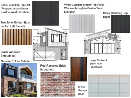 Mark Red Brick House Interior Design Mood Board by staged design on Style Sourcebook