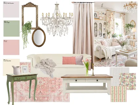 Shabby Chic Mood Board Interior Design Mood Board by connellys2000 on Style Sourcebook