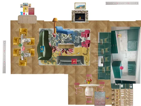 Great Room Space Planning Scale Interior Design Mood Board by dl2407 on Style Sourcebook