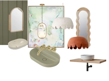 Powder Room Interior Design Mood Board by kc89 on Style Sourcebook