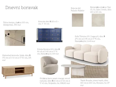 Sandra Gol dnevni Interior Design Mood Board by acikovic on Style Sourcebook