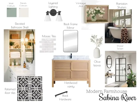 mood board - bath Interior Design Mood Board by moneil on Style Sourcebook