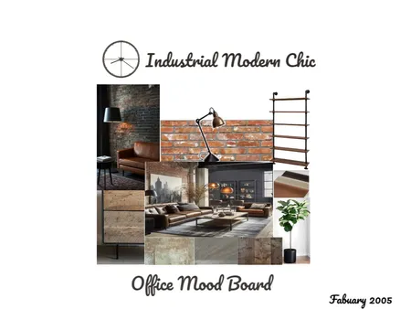 mood board office insdustrial Interior Design Mood Board by Ohlala on Style Sourcebook